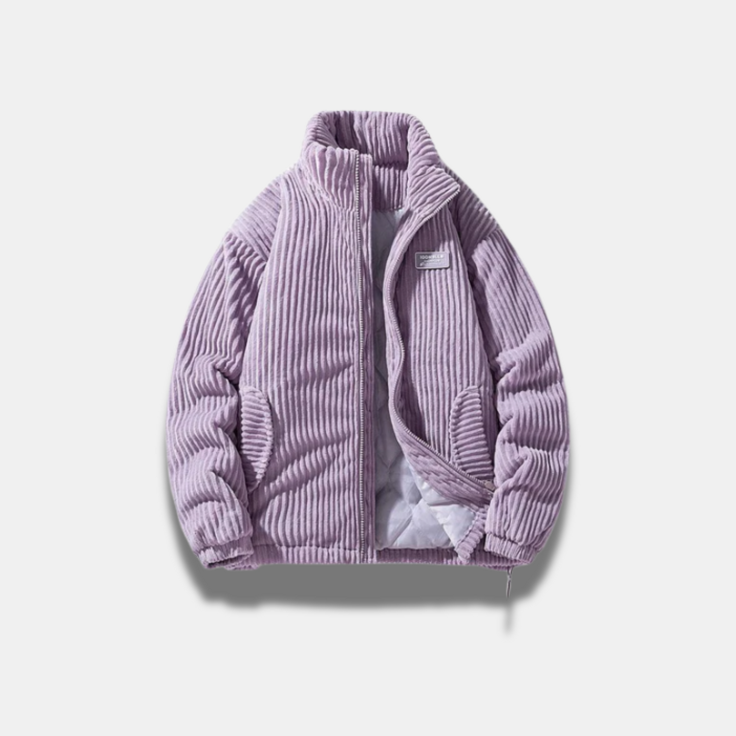 Men’s Corduroy Jacket – Textured Outerwear with Warm Lining