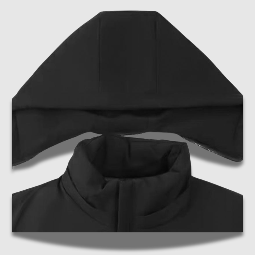 Men’s Hooded Fleece Jacket – Windproof, Warm & Everyday Ready