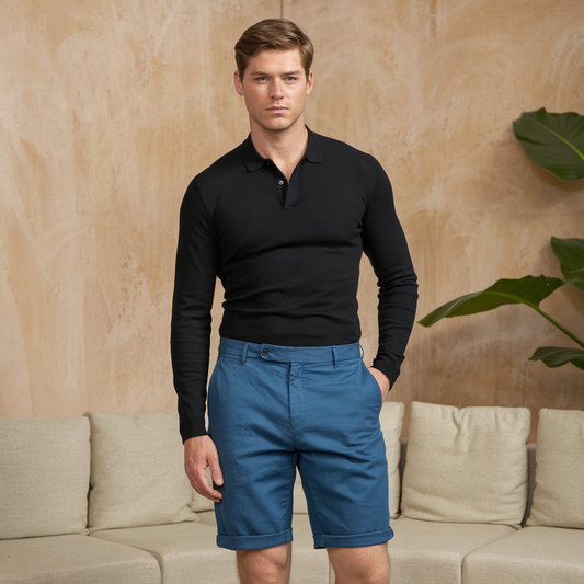 Men’s Linen Shorts – Tailored Fit, Breathable Fabric & Polished Finish