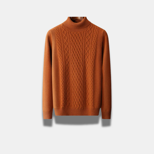 Men’s Merino Wool Turtleneck – Soft, Lightweight & Cold-Weather Ready