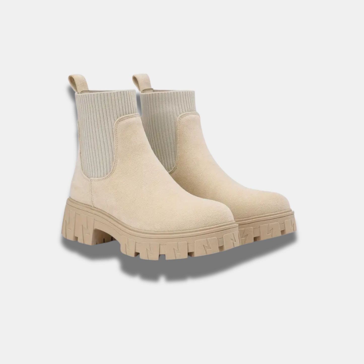 Women’s Dark Brown Platform Chelsea Boots – Bold Style with Everyday Comfort