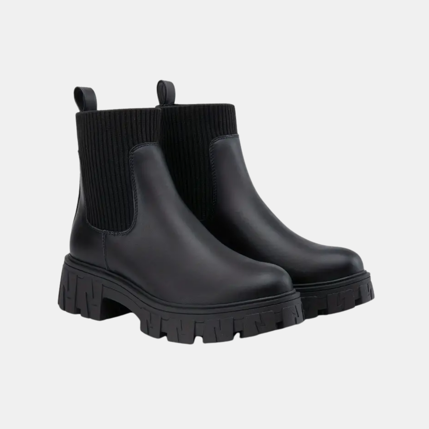Women’s Dark Brown Platform Chelsea Boots – Bold Style with Everyday Comfort